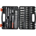 ZESTAW NARZEDZIOWY 1/4'' 52 SZTUKI
