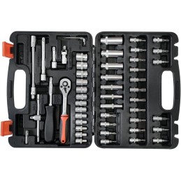 ZESTAW NARZEDZIOWY 1/4'' 52 SZTUKI