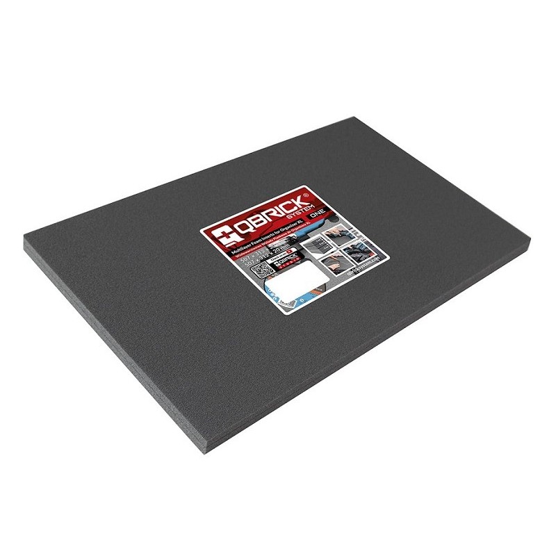WKŁAD PIANKOWY QBRICK ONE DO ORGANIZERA XL,2 WARSTWOWY WKŁAD PIANKOWY QBRICK ONE DO ORGANIZERA XL,2 WARSTWOWY