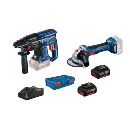 ZESTAW NARZĘDZI AKUM. GBH 180-LI + GWS 180-L1 24.0AH XLBOXX
