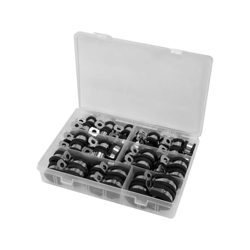 ZESTAW OPASEK ZACISKOWYCH METAL-GUM.52 SZT. STAL N ZESTAW OPASEK ZACISKOWYCH METAL-GUM.52 SZT. STAL N