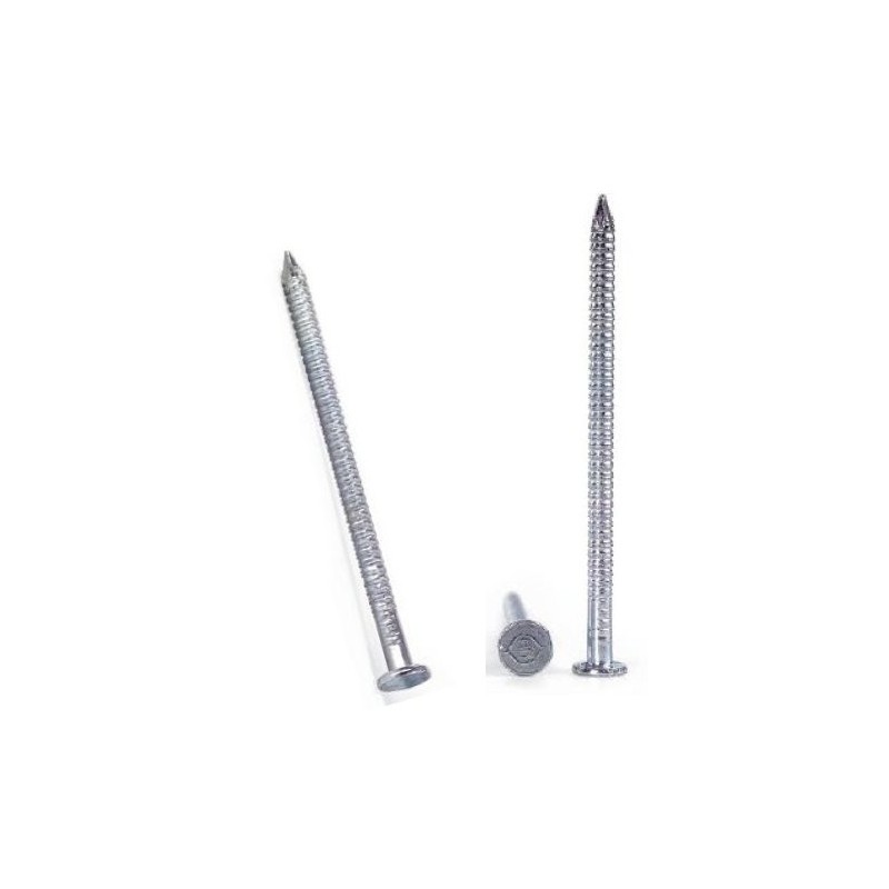 GWOŹDZIE WALCOWANE PIERŚCIENIOWO OCYNKOWANE 3.080MM GWOŹDZIE WALCOWANE PIERŚCIENIOWO OCYNKOWANE 3.080MM