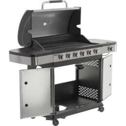 GRILL GAZOWY 6+1 STAL NIERDZEWNA 20.2KW