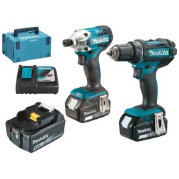 ZESTAW COMBO LI-LON 18V DTD156+DDF482 35.0AH MAKPAC