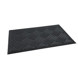 WYCIERACZKA ECO RIB -CROSSHATCH 60X90 BLACK