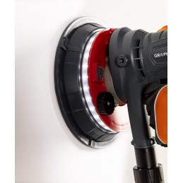 SZLIFIERKA DO GIPSU 900W, 180 MM, LED KRÓTKA
