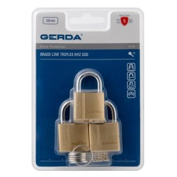 ZESTAW 3-TRIPLES KŁÓDEK MOSIĘŻNYCH BRASS LINE KMZ S30, BLIS