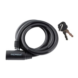 ZAPIĘCIE ROWEROWE LINKA, CZARNY, KORPUS OKRĄGŁY FLEX 1000/8K