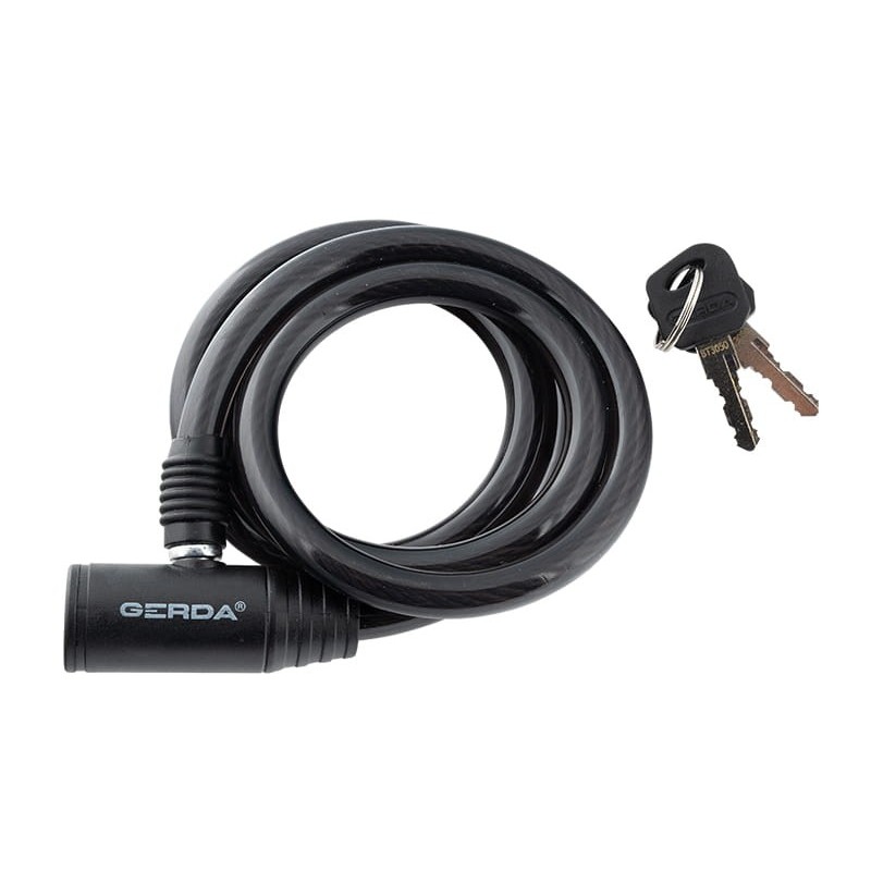 ZAPIĘCIE ROWEROWE LINKA, CZARNY, KORPUS OKRĄGŁY FLEX 1000/8K ZAPIĘCIE ROWEROWE LINKA, CZARNY, KORPUS OKRĄGŁY FLEX 1000/8K
