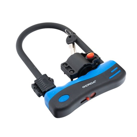 ZAPIĘCIE ROWEROWE U-LOCK, CZARNY ULTRA 245/165S