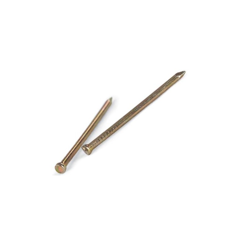 GWOŹDZIE STOLARSKIE ZP 1.230MM OCYNKOWANE NA ŻÓŁTO GWOŹDZIE STOLARSKIE ZP 1.230MM OCYNKOWANE NA ŻÓŁTO
