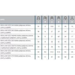 KŁÓDKA PAŁĄKOWA ŻELIWNA CZARNY IRON LINE KZZS S40H60
