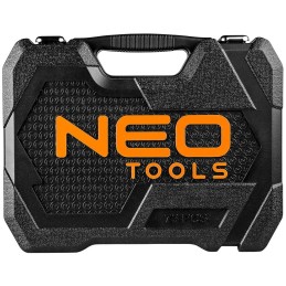 ZESTAW KLUCZY NASADOWYCH 1/4'' 1/2'' 73 CZĘŚCI