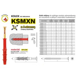 KOŁEK SZYBKI MONTAŻ KSMXN 860MM