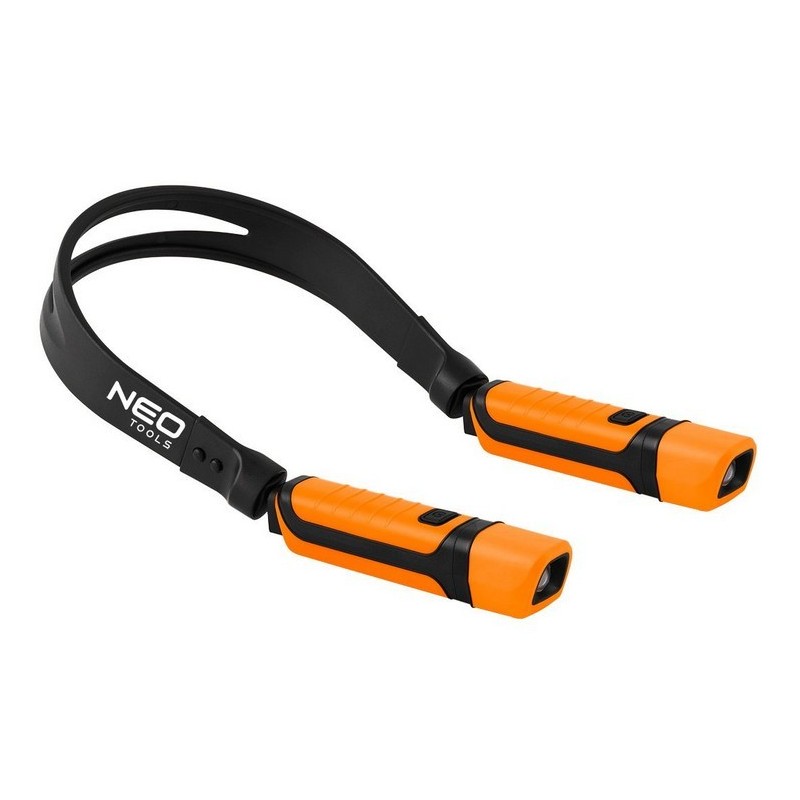 LATARKA NA SZYJE 300LM 2W+2W LATARKA NA SZYJE 300LM 2W+2W