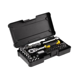 ZESTAW NASADEK 1/4'' 37 SZT. KOMPAKTOWY