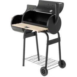 GRILL WĘGLOWY Z WĘDZARNIĄ, RUSZT 6030CM