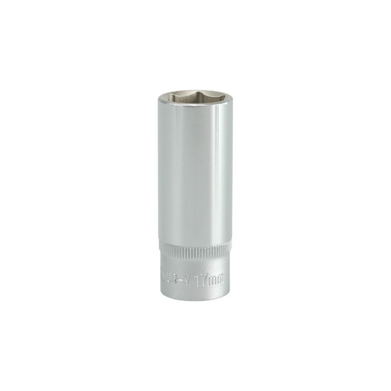 NASADKA DŁUGA 6-KĄTNA CHROMOWANA 3/8'' 17MM NASADKA DŁUGA 6-KĄTNA CHROMOWANA 3/8'' 17MM