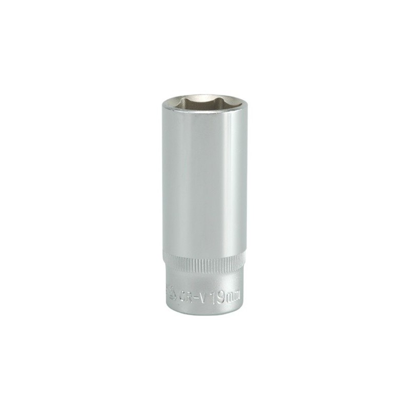 NASADKA DŁUGA 6-KĄTNA CHROMOWANA 3/8'' 19MM NASADKA DŁUGA 6-KĄTNA CHROMOWANA 3/8'' 19MM