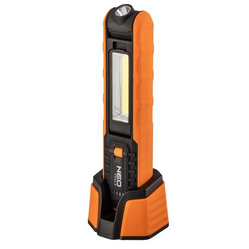 LAMPA WARSZTATOWA AKUMULATOROWA 500 LM COB + LATARKA + BAZA LAMPA WARSZTATOWA AKUMULATOROWA 500 LM COB + LATARKA + BAZA