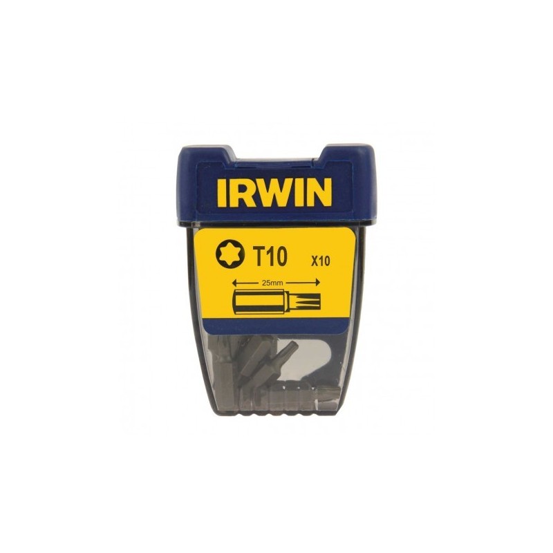 GROT, BIT, KOŃCÓWKA TYPU TORX 1/4' 25MM 10 SZT. T10 GROT, BIT, KOŃCÓWKA TYPU TORX 1/4' 25MM 10 SZT. T10