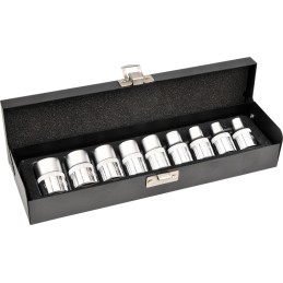 KLUCZE NASADOWE TORX E10-24 ZESTAW 9-SZTUKOWY