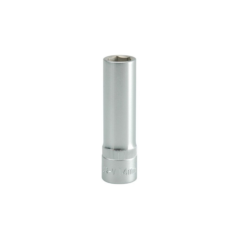 NASADKA DŁUGA 6-KĄTNA CHROMOWANA 1/2'' 14MM NASADKA DŁUGA 6-KĄTNA CHROMOWANA 1/2'' 14MM