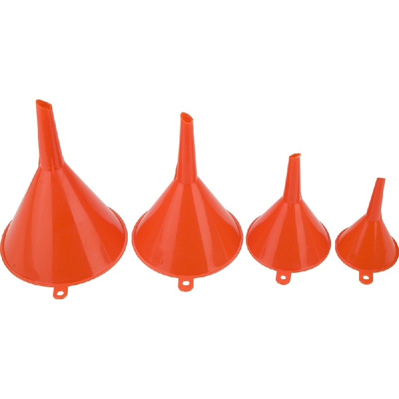 LEJKI PLASTIKOWE 4 SZT 50/75/95/115 LEJKI PLASTIKOWE 4 SZT 50/75/95/115
