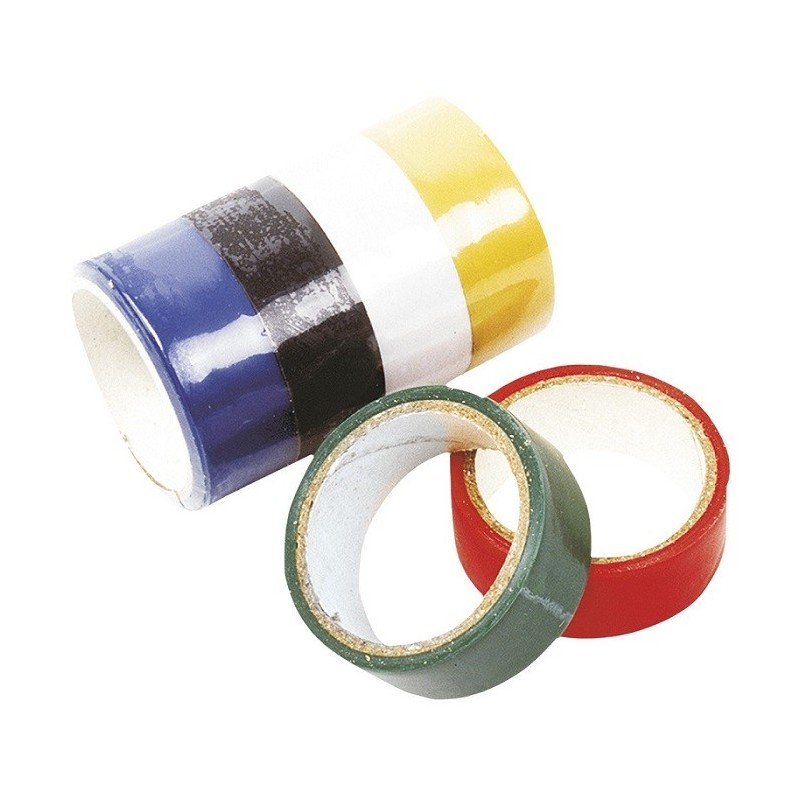 TAŚMY IZOLACYJNA 19MM 6 SZTUK TAŚMY IZOLACYJNA 19MM 6 SZTUK