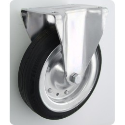KOŁO METAL-GUMA 200MM OBUDOWA STAŁA 63