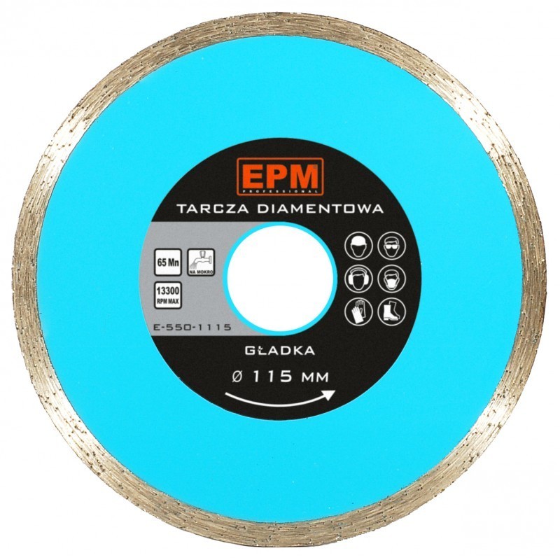 TARCZA DIAMENTOWA GŁADKA 250MM TARCZA DIAMENTOWA GŁADKA 250MM