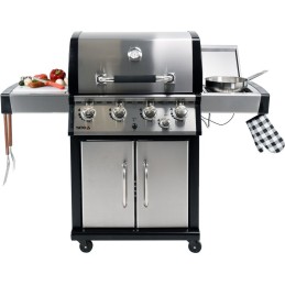 GRILL GAZOWY 4+1 STAL NIERDZEWNA 17,5KW