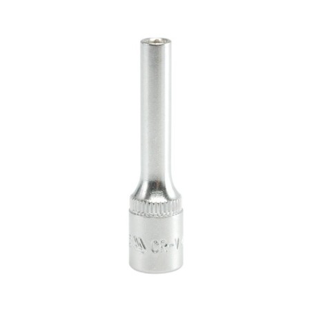 NASADKA DŁUGA 6-KĄTNA CHROMOWANA 1/4'' 7MM