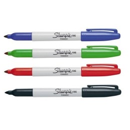 MARKER FINE CZERWONY 1.0MM