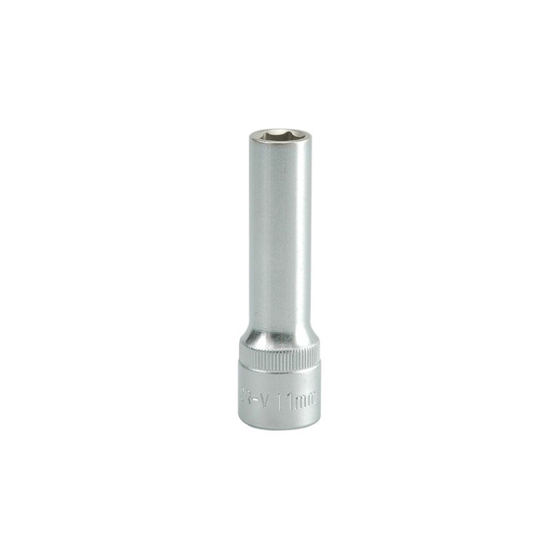 NASADKA DŁUGA 6-KĄTNA CHROMOWANA 1/2'' 11MM NASADKA DŁUGA 6-KĄTNA CHROMOWANA 1/2'' 11MM