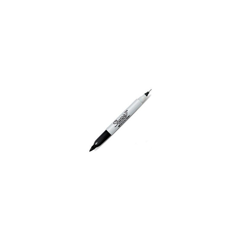 MARKER TWIN TIP CZARNY SHARPIE MARKER TWIN TIP CZARNY SHARPIE