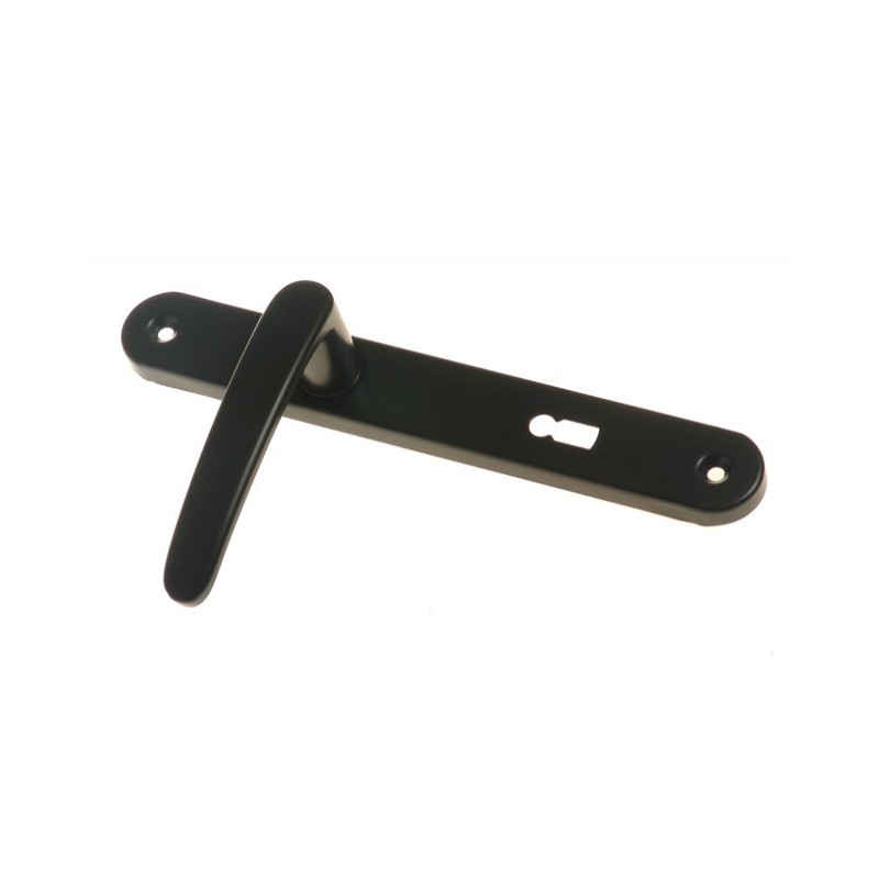 KLAMKA MALOWANA CZARNA 72MM NA WKŁADKĘ KLAMKA MALOWANA CZARNA 72MM NA WKŁADKĘ