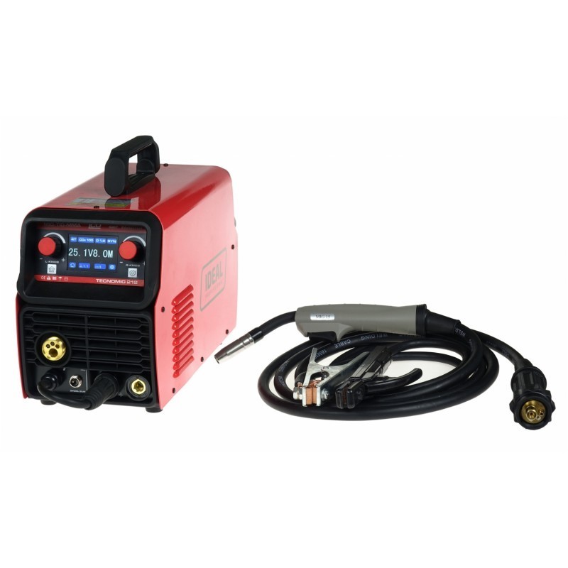 PÓŁAUTOMAT SPAWALNICZY TECNOMIG 212 LCD SYNERGIC VRD ALU PÓŁAUTOMAT SPAWALNICZY TECNOMIG 212 LCD SYNERGIC VRD ALU