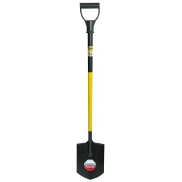 SZPADEL OSTRY METALOWY TRZONEK, UCHWYT Y PLASTIKOWY