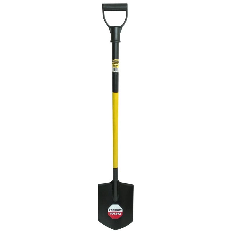 SZPADEL OSTRY METALOWY TRZONEK, UCHWYT Y PLASTIKOWY SZPADEL OSTRY METALOWY TRZONEK, UCHWYT Y PLASTIKOWY