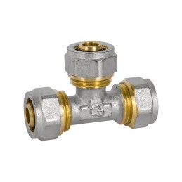TRÓJNIK PEX-AL-PEX CHROM 161616 POTRÓJNY