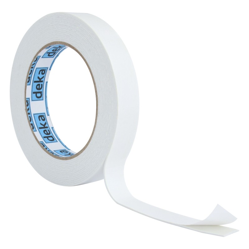 TAŚMA DWUSTRONNA PIANKOWA BIANKA 19MM5M TAŚMA DWUSTRONNA PIANKOWA BIANKA 19MM5M