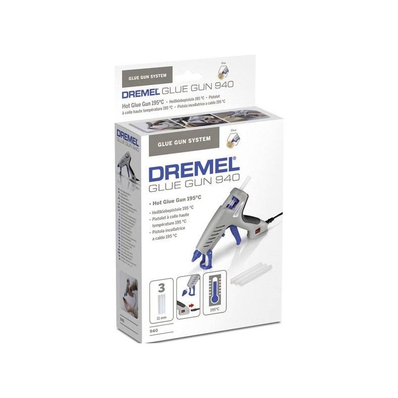 PISTOLET DO KLEJU DREMEL 11MM PISTOLET DO KLEJU DREMEL 11MM