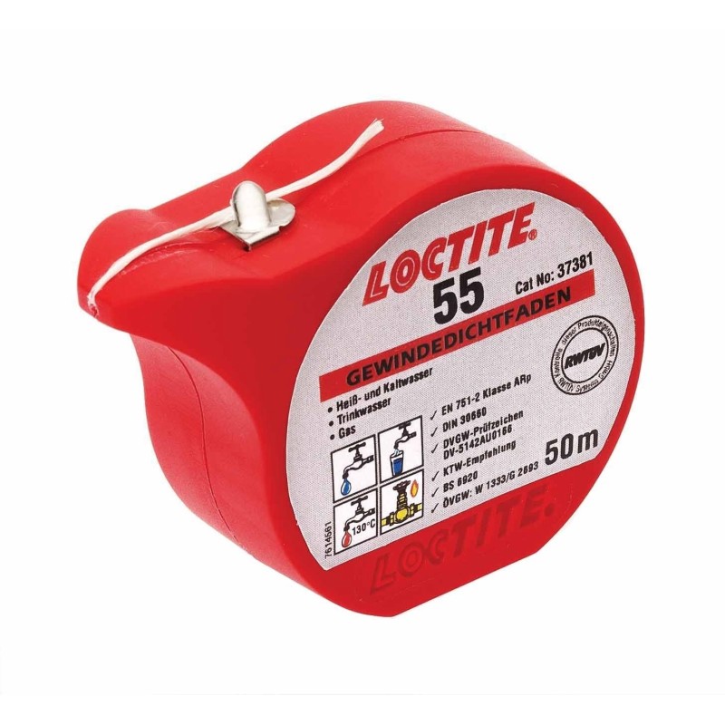 NIĆ USZCZELNIAJĄCA DO GWINTÓW LOCTITE 50M NIĆ USZCZELNIAJĄCA DO GWINTÓW LOCTITE 50M