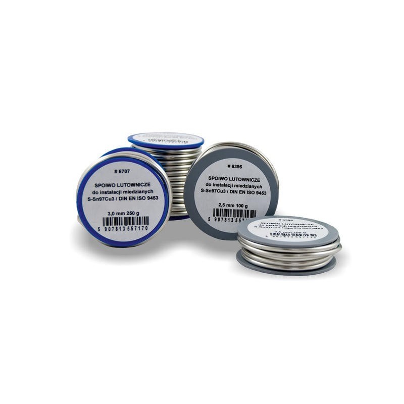 LUT MIĘKKI DO INSTALACJI MIEDZIANYCH 2.5 50G LUT MIĘKKI DO INSTALACJI MIEDZIANYCH 2.5 50G